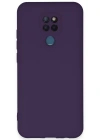 Newface General Mobile GM 20 Kılıf Nano içi Kadife Silikon - Mor