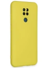Newface General Mobile GM 20 Kılıf Nano içi Kadife Silikon - Sarı