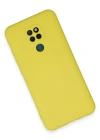 Newface General Mobile GM 20 Kılıf Nano içi Kadife Silikon - Sarı