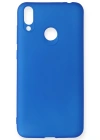 Newface Huawei Honor 8C Kılıf First Silikon - Mavi