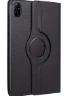 Newface Huawei Honor Pad 10 12.1 Kılıf 360 Tablet Deri Kılıf - Siyah