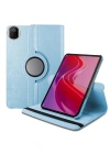 Newface Huawei Honor Pad X7 360 Tablet Deri Kılıf - Mavi