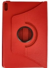 Newface Huawei Honor Pad X8A Kılıf 360 Tablet Deri Kılıf - Kırmızı