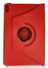 Newface Huawei Honor Pad X8A Kılıf 360 Tablet Deri Kılıf - Kırmızı