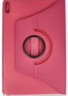 Newface Huawei Honor Pad X8A Kılıf 360 Tablet Deri Kılıf - Pembe