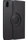 Newface Huawei Honor Pad X8A Kılıf 360 Tablet Deri Kılıf - Siyah
