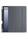 Newface Huawei Honor Pad X9 11.5 Kılıf Kalemlikli Mars Tablet Kılıfı - Koyu Gri