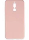 Newface Huawei Mate 10 Lite Kılıf Nano içi Kadife Silikon - Pudra