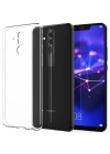 Newface Huawei Mate 20 Lite Kılıf Lüx Şeffaf Silikon