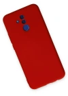 Newface Huawei Mate 20 Lite Kılıf Nano içi Kadife Silikon - Kırmızı