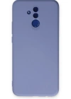 Newface Huawei Mate 20 Lite Kılıf Nano içi Kadife Silikon - Lila