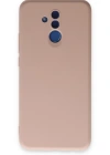 Newface Huawei Mate 20 Lite Kılıf Nano içi Kadife Silikon - Pudra