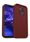 Newface Huawei Mate 20 Lite Kılıf Viera Silikon - Bordo