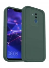Newface Huawei Mate 20 Lite Kılıf Viera Silikon - Koyu Yeşil