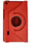 Newface Huawei MediaPad T3 7 Kılıf 360 Tablet Deri Kılıf - Kırmızı