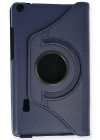 Newface Huawei MediaPad T3 7 Kılıf 360 Tablet Deri Kılıf - Lacivert