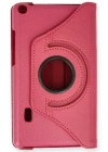 Newface Huawei MediaPad T3 7 Kılıf 360 Tablet Deri Kılıf - Pembe