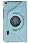 Newface Huawei MediaPad T3 7 Kılıf 360 Tablet Deri Kılıf - Turkuaz