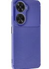 Newface Huawei Nova 12 SE Kılıf Auto Focus Karbon Kapak - Lacivert