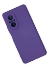 Newface Huawei Nova 9 SE Kılıf Nano içi Kadife Silikon - Mor