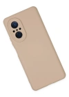 Newface Huawei Nova 9 SE Kılıf Nano içi Kadife Silikon - Pudra