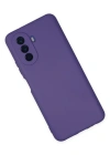 Newface Huawei Nova Y70 Kılıf Nano içi Kadife Silikon - Mor