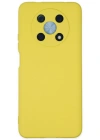 Newface Huawei Nova Y90 Kılıf Nano içi Kadife Silikon - Sarı