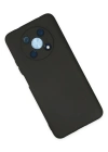 Newface Huawei Nova Y90 Kılıf Nano içi Kadife Silikon - Siyah