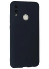 Newface Huawei P Smart 2019 Kılıf Nano içi Kadife Silikon - Lacivert