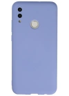 Newface Huawei P Smart 2019 Kılıf Nano içi Kadife Silikon - Lila