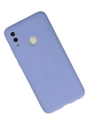 Newface Huawei P Smart 2019 Kılıf Nano içi Kadife Silikon - Lila