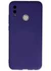 Newface Huawei P Smart 2019 Kılıf Nano içi Kadife Silikon - Mor