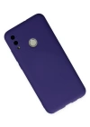 Newface Huawei P Smart 2019 Kılıf Nano içi Kadife Silikon - Mor