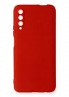 Newface Huawei P Smart Pro / Y9S Kılıf First Silikon - Kırmızı