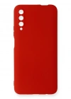 Newface Huawei P Smart Pro / Y9S Kılıf First Silikon - Kırmızı