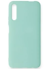 Newface Huawei P Smart Pro / Y9S Kılıf Nano içi Kadife Silikon - Turkuaz