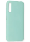 Newface Huawei P Smart Pro / Y9S Kılıf Nano içi Kadife Silikon - Turkuaz