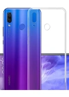 Newface Huawei P20 Lite Kılıf Lüx Şeffaf Silikon
