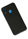 Newface Huawei P20 Lite Kılıf Nano içi Kadife Silikon - Siyah