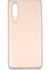 Newface Huawei P30 Kılıf First Silikon - Rose Gold