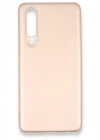 Newface Huawei P30 Kılıf First Silikon - Rose Gold