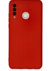 Newface Huawei P30 Lite Kılıf Nano içi Kadife Silikon - Kırmızı