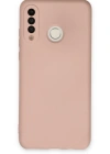 Newface Huawei P30 Lite Kılıf Nano içi Kadife Silikon - Pudra