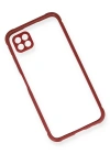 Newface Huawei P40 Lite Kılıf Miami Şeffaf Silikon - Fuşya