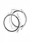 Newface Huawei Watch GT2 46mm Dota Camlı Kasa Ekran Koruyucu - Şeffaf