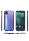Newface Huawei Y5P Kılıf Lüx Şeffaf Silikon - Şeffaf