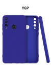 Newface Huawei Y6P Kılıf First Silikon - Lacivert