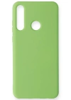 Newface Huawei Y6P Kılıf Nano içi Kadife Silikon - Yeşil
