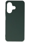 Newface İnfinix Hot 30i Kılıf First Silikon - Koyu Yeşil
