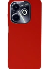 Newface İnfinix Hot 40i Kılıf First Silikon - Kırmızı